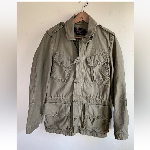 J. Crew Other - J. Crew Field Jacket Coat Men XS Military Grade A22 Type G38 Olive green AA0234